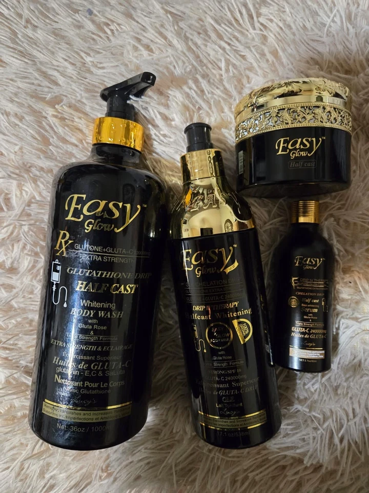 Easy glow full set lotion, shower gel, serum, and face cream 4 In 1 Set - Image 3 of 4