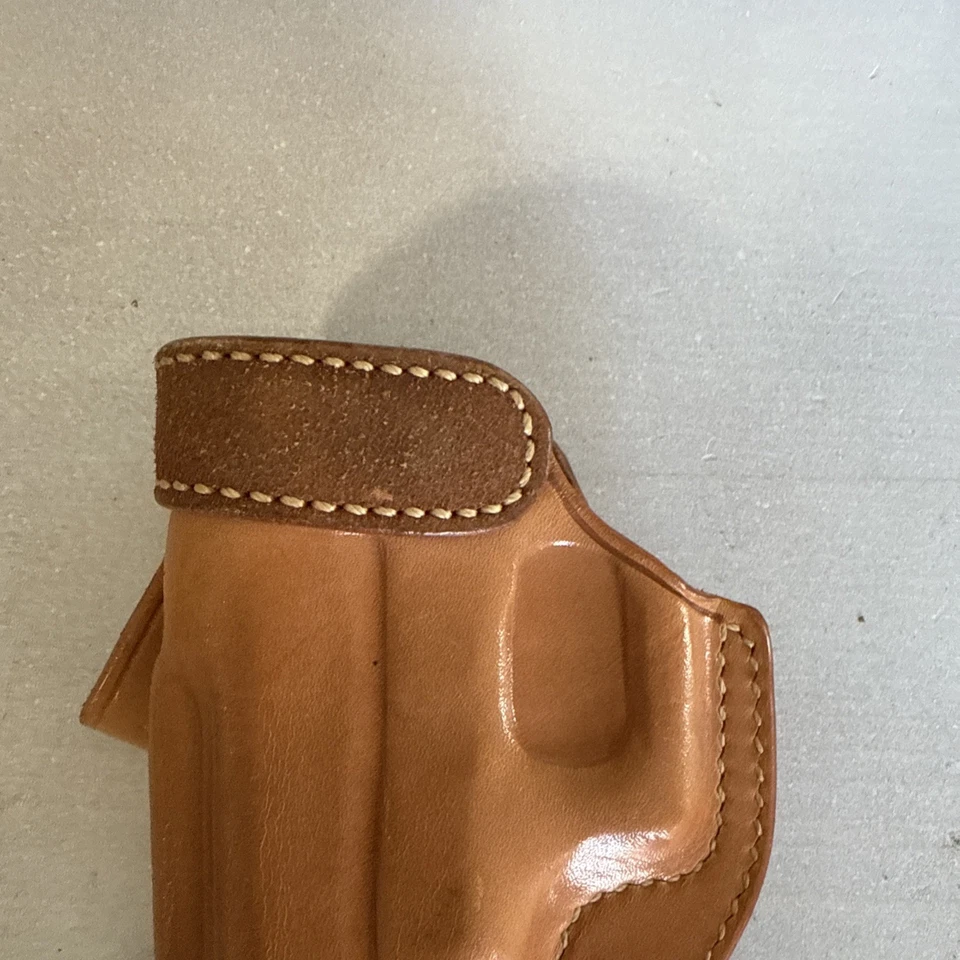 GALCO G719WC LEATHER BELT CARRY HOLSTER SUM228 Natural S&W SD40VE - Image 2 of 4