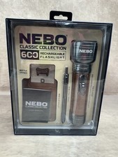 NEBO CLASSIC COLLECTION Flashlight BottleOpener RFID Slim Wallet 4n1 Pen/Pencil