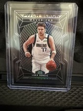 2019-20 Panini Obsidian - Pitch Black Luka Dončić #7 Electric Etch Purple /50