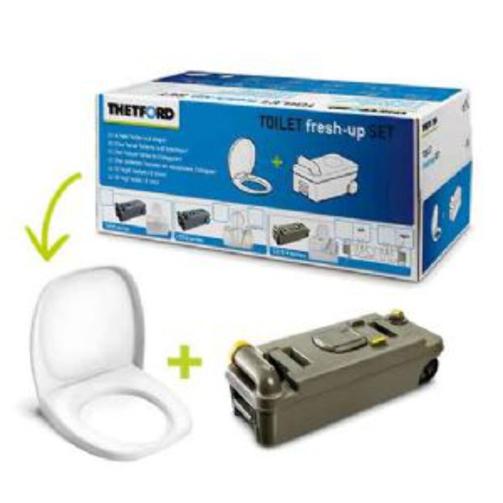 Thetford C234 Toilet Fresh-Up Set Left Hand