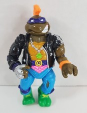 Punker Don Donatello Ninja Turtles TMNT Playmates Vintage 1991 Figure