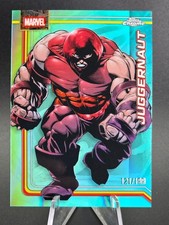 2026 Topps Chrome Marvel JUGGERNAUT Aqua Refractor /199 #62