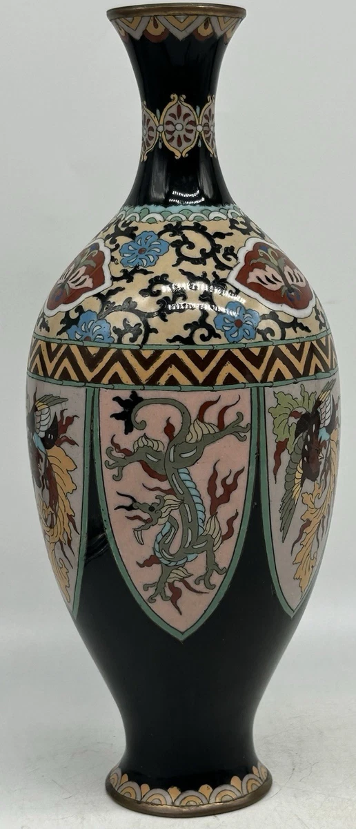 景泰蓝日本花瓶1850-1899 | eBay