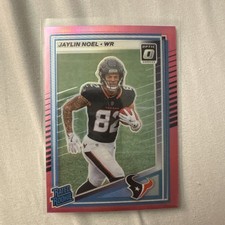 2025 Optic Pink Jaylin Noel Rookie RC #324