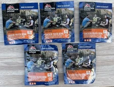 Mountain House Chicken Fajita Bowl Freeze Dried Backpacking Emergency Food 5 Pcs