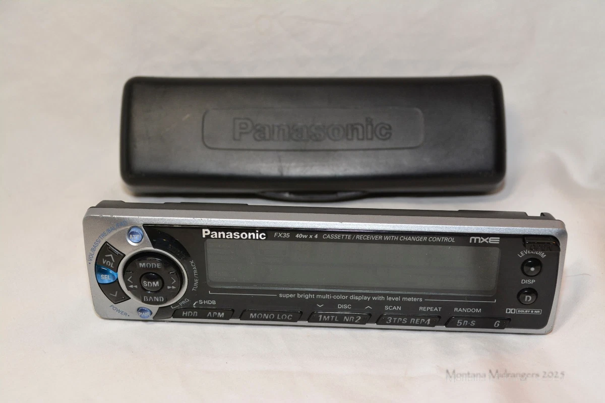 Panasonic CQ-FX35 AM/FM Stereo Cassette Player Face Plate With