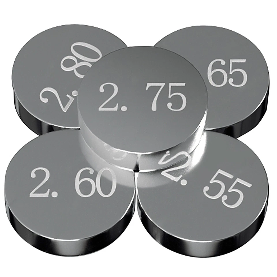 47pcs 7.48mm Valve Shim for Motorcycle Part ATV UTV Yamaha FZR600R Honda CRF250 - Изображение 2 из 4