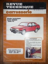 Revue technique Alfa Romeo ALFA 75