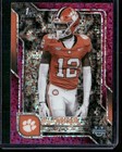2025 Bowman Chrome University Football Fuchsia Mini-Diamond Refractor Bryant Wesco Jr. #27