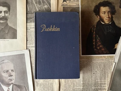 1937 Pushkin ERNEST J. SIMMONS Poems Russian Literature Book Library Tales USSR - Bild 1 von 4
