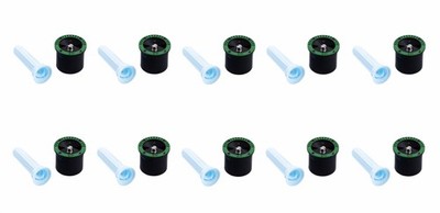 10 Rain Bird 8H 8' 180° Half-Circle MPR Sprinkler Nozzles for 1800 Series Heads