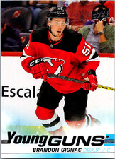 2019-20 Upper Deck Series 1 Young Guns Brandon Gignac YG RC Card# 239