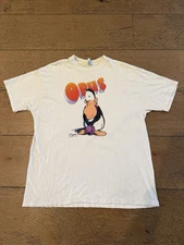 Vintage 1990s OPUS T-Shirt Hanes XL Single Stitch Berkeley Breathed USA Made