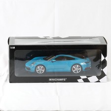 Minichamps 1/18 Porsche 911 Carrera 4S 2019 Blue Never Taken Out Of Box