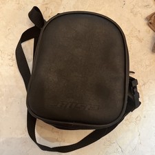 Bose Quiet Comfort Headphones Carrying Case Black w/ Adj Strap -Bag Only