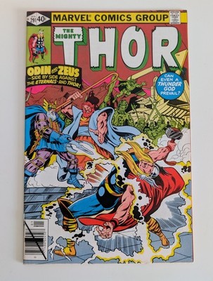 Marvel Comics The Mighty Thor #291 Jan.1980 Odin & Zeus Bronze Age FN/FN+
