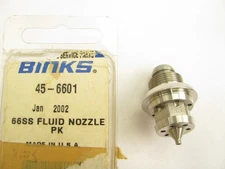 Binks 45-6601 66SS Fluid Tip Nozzle 1.8mm