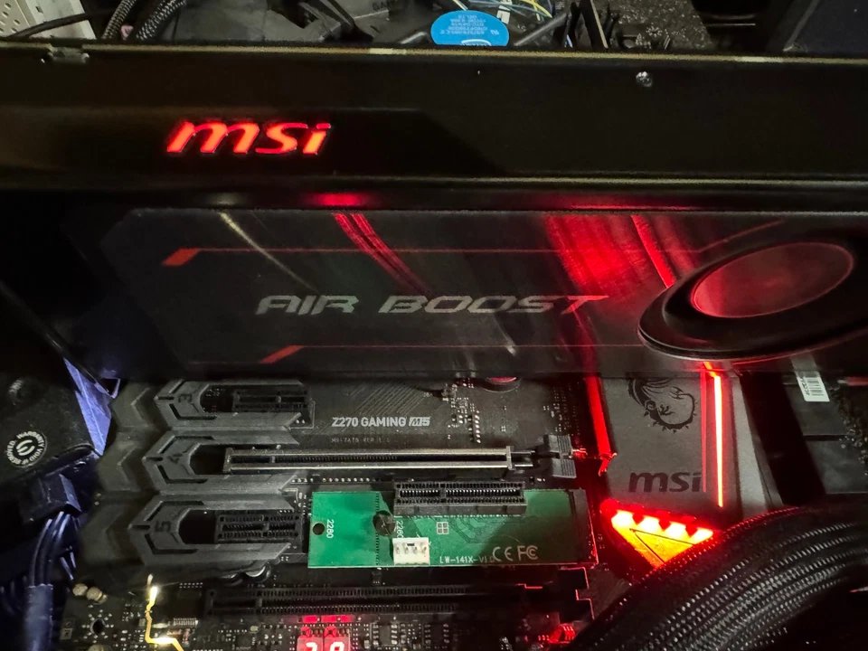 MSI AMD Radeon RX Vega 56 Air Boost OC - 8GB HBM2 PCI Express x16 Video Card - Image 3 of 4