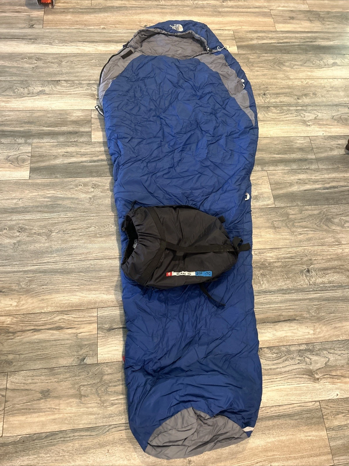 The North Face Blaze 20°F Sleeping Bag Polarguard 3D Size Regular 84” X 34”