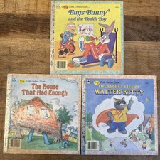 Big Little Golden Book Lot 3 Pc Book Numbers 10253, 10260, 10250