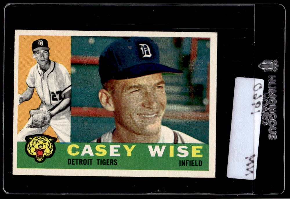 1960 Topps #342 Casey Wise