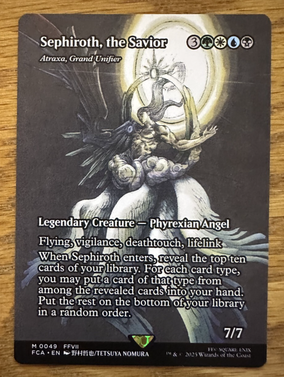 MTG Final Fantasy Through the Ages, Sephiroth, the Savior