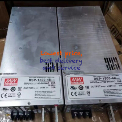 1pc used MEAN WELL RSP-1500-48 Switching Power Supply Fast shipping