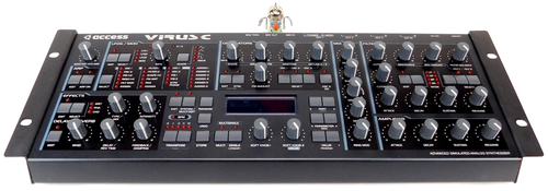 Access Virus C Synthesizer Rack Desktop + Top Zustand + 1,5 Jahre Garantie - Bild 14 von 16