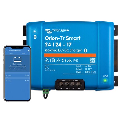 DC-DC Ladebooster Victron Orion Tr 24/24 17A Smart Isoliert Bluetooth