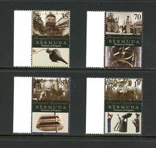O313 Bermuda 2010 Dockyard apprentices 4v. MNH