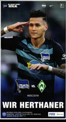 BL 2018/2019 Hertha BSC - SV Werder Bremen, 16.02.2019