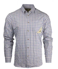 Dixie Decoys Suffolk Tattersall Sport Shooting Shirt Msrp $79 New Small