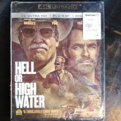 Hell or High Water 4K Blu ray (Ultra HD, 2016) BRAND NEW 