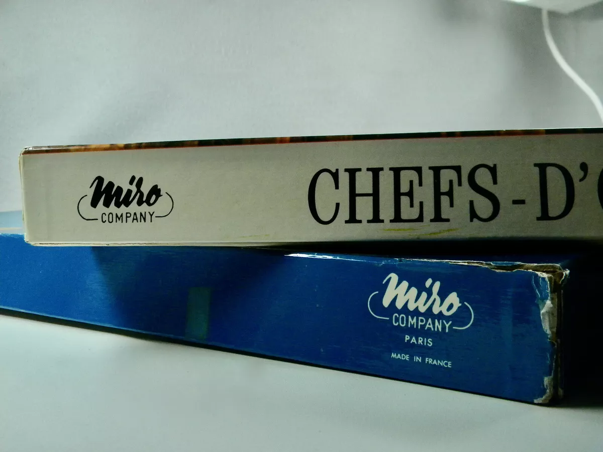 Couple of French version board games, Miro Company