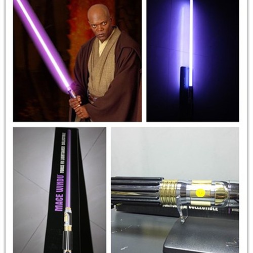 MR Master Star Wars Replicas Mace Windu Lightsaber FX metal Limited IN