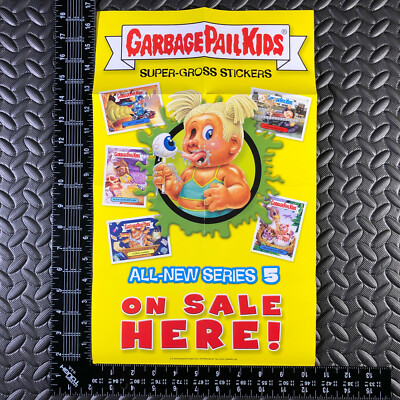 GARBAGE PAIL KIDS ANS5 2006 ALL-NEW SERIES 5 WINDOW POSTER AD PROMO BOX TOPPER