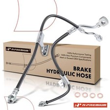 Manguera hidráulica de freno delantera A-Premium 2x para Chevy C1500 C2500 Tahoe GMC Yukon