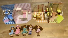 Sarah Kay Berchet - 5 Puppen, 2 House Bücher  + Möbel, TOP!! sehr selten, rare 