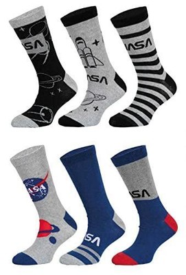 6 Paar Nasa Jungen Socken | Kinder Strümpfe