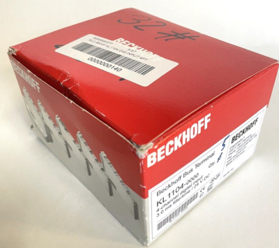 5xpcs Beckhoff digital input terminal 4-channel type: KL1104 24VDC