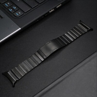 Titanium Watchband Strap for Samsung Galaxy Watch 7 Ultra 47mm Men Curved End