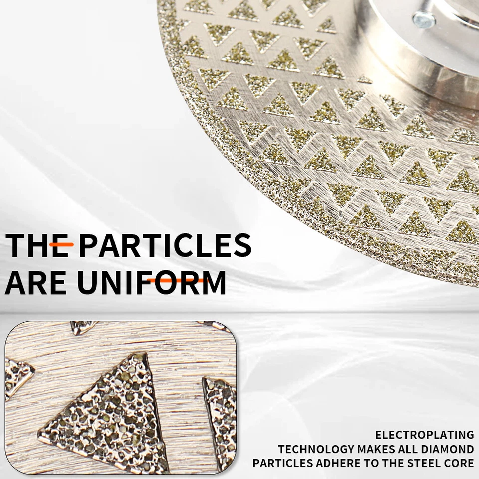 Porcelain Tile Thin Diamond Cutting Disc Grinding Blade Wheel w/ Flange 65-230mm - Image 3 of 4