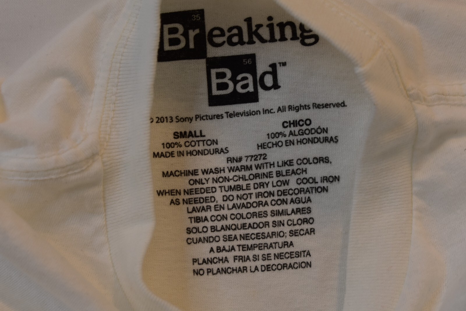 ALTRA Camicia Breaking Bad Uomo Al Mio Altro Favorita W.W. Walter Bianca Un Onore Nuova S