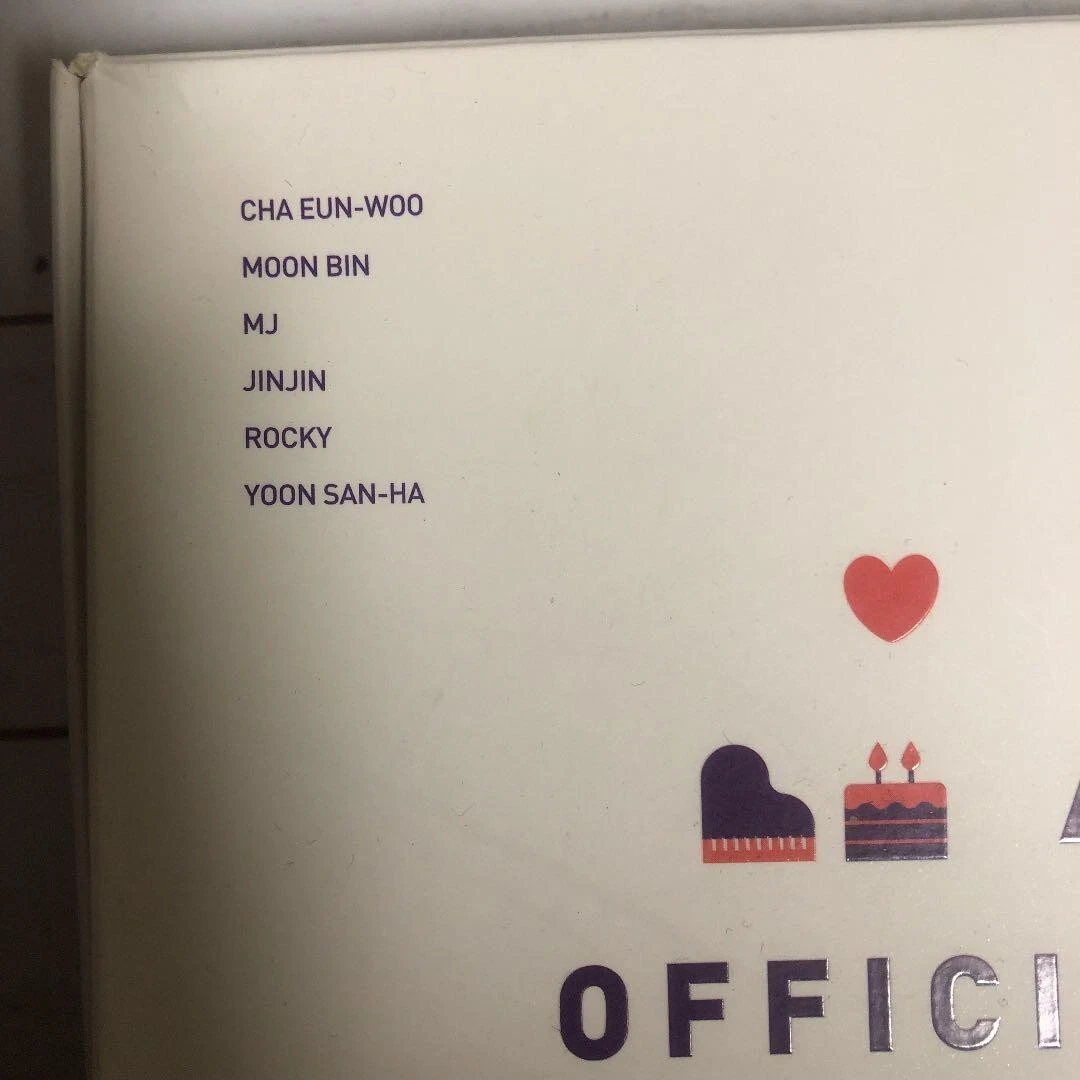 ASTRO Official Fan Club AROHA 2nd Term Kit Photocard etc. / Ring : Cha Eunwoo