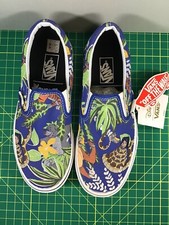 Vans x Disney EL LIBRO DE LA SELVA Zapatos Clásicos Sin Cordones AZUL 5 Hombres/6.5 Mujeres