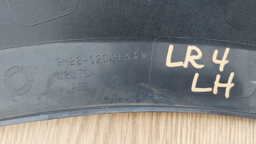 2010-2013 LAND ROVER LR4 FRONT LEFT DRIVER FENDER FLARE MOLDING TRIM BALTIC BLUE - Picture 16 of 17