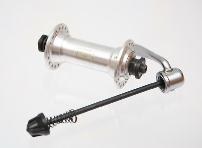 Shimano RM40 Vorderrad 36 Loch Fahrrad / Fahrradnabe mit Schnellspanner Spieß - Silber