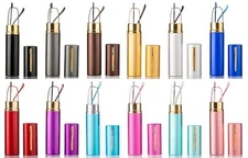 Compact Reading Glasses with Aluminum Tube Case Men Women Spring Hinge Reader