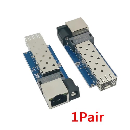 Sfp Media Converter Gigabit Mini10/100/1000Mbps Fiber Optical EthernetSwitch LOT - Picture 8 of 17